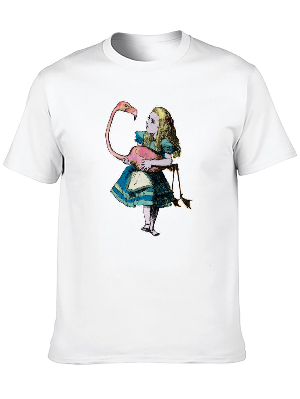 Alice in Wonderland Flamingo T-Shirt