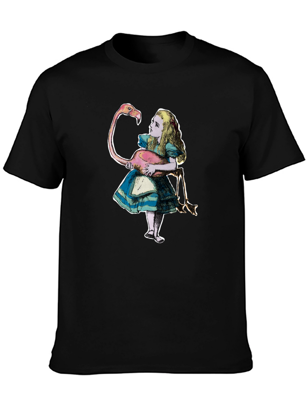 Alice in Wonderland Flamingo T-Shirt