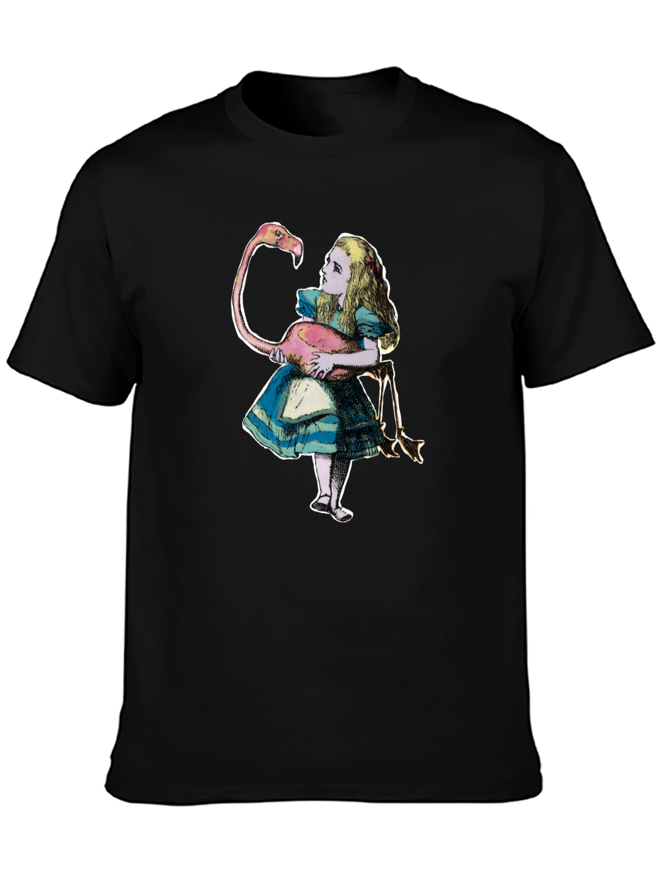 Alice in Wonderland Flamingo T-Shirt