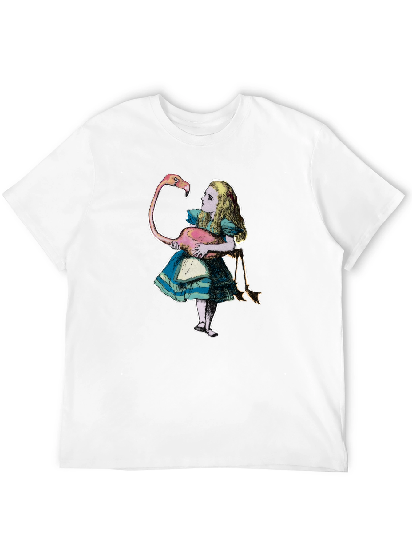 Alice in Wonderland Flamingo T-Shirt