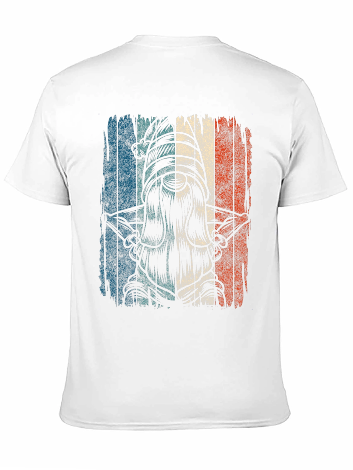Distressed Flag Knight Graphic Tee