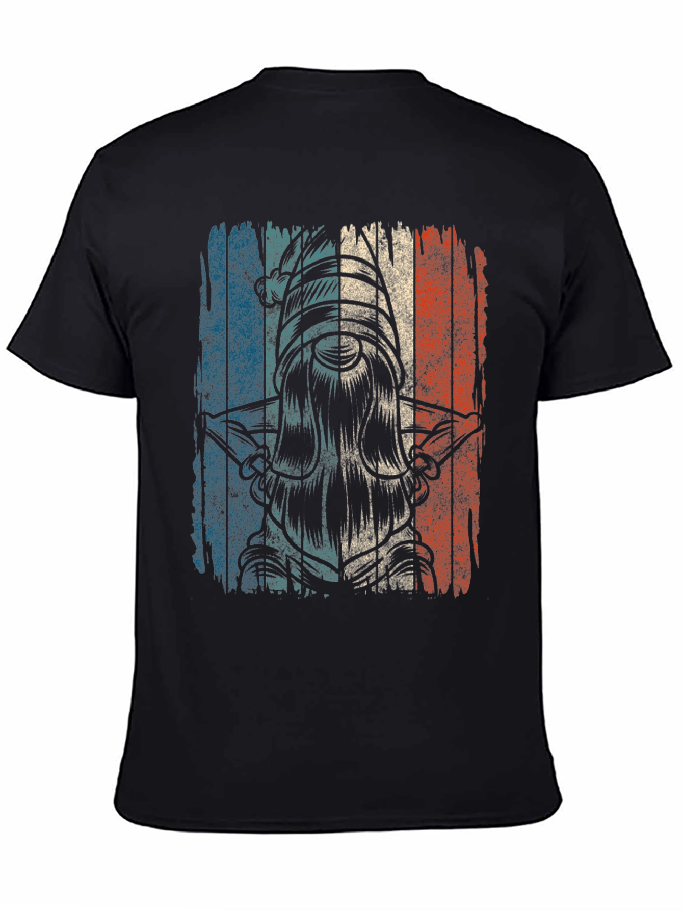 Distressed Flag Knight Graphic Tee