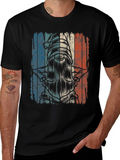 Distressed Flag Knight Graphic Tee