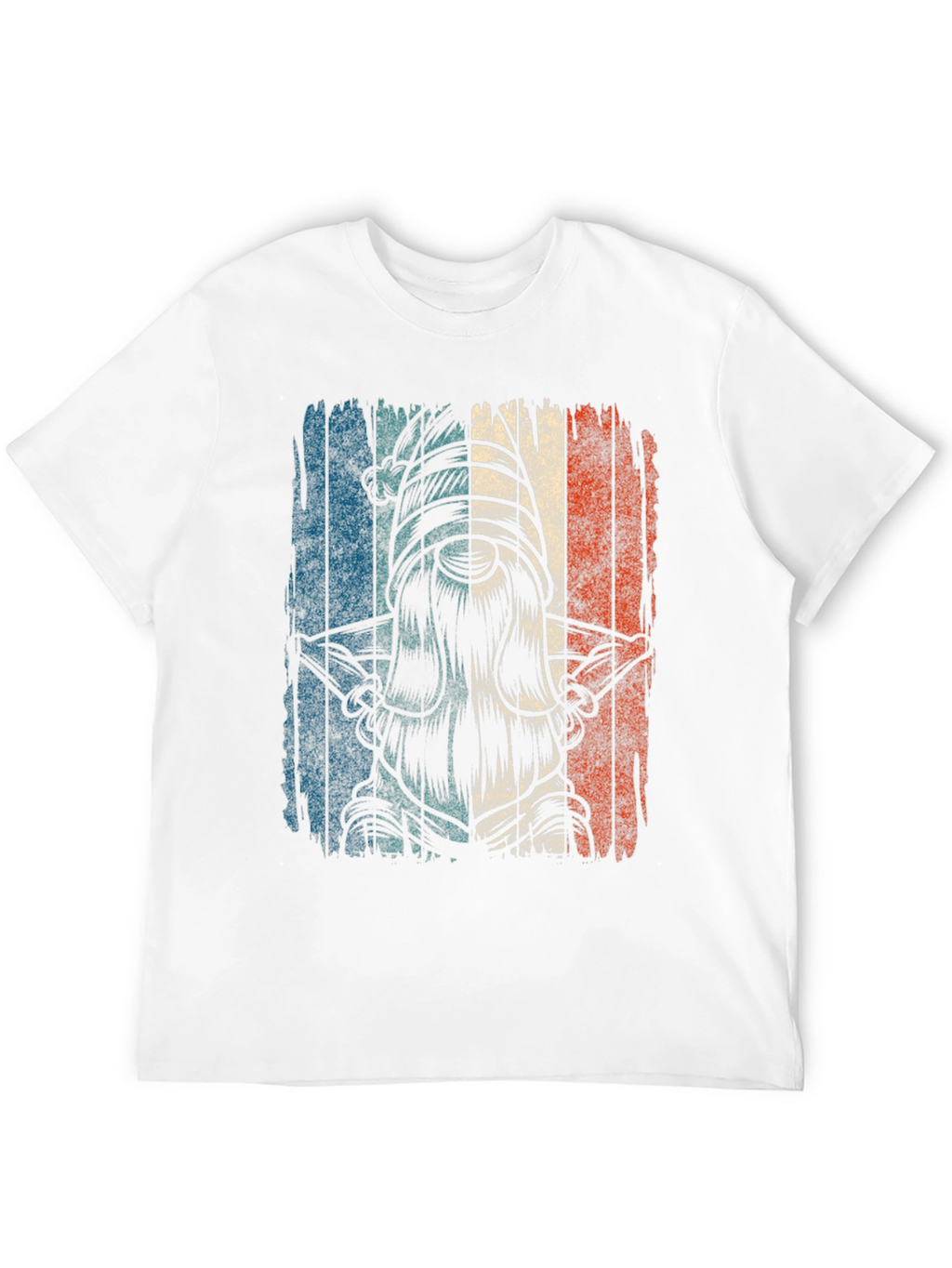 Distressed Flag Knight Graphic Tee