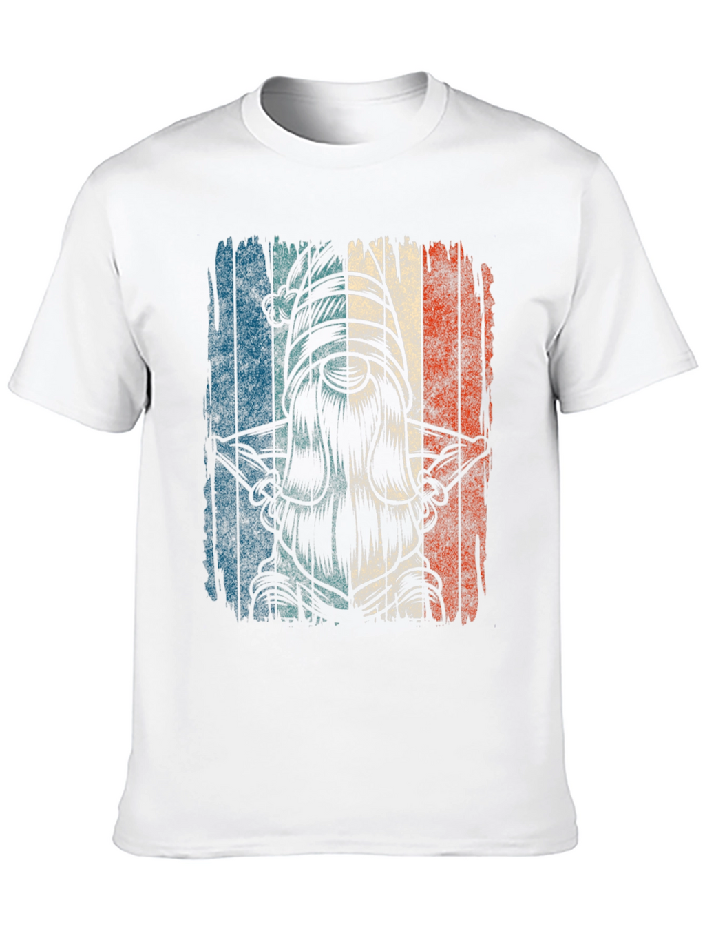 Distressed Flag Knight Graphic Tee