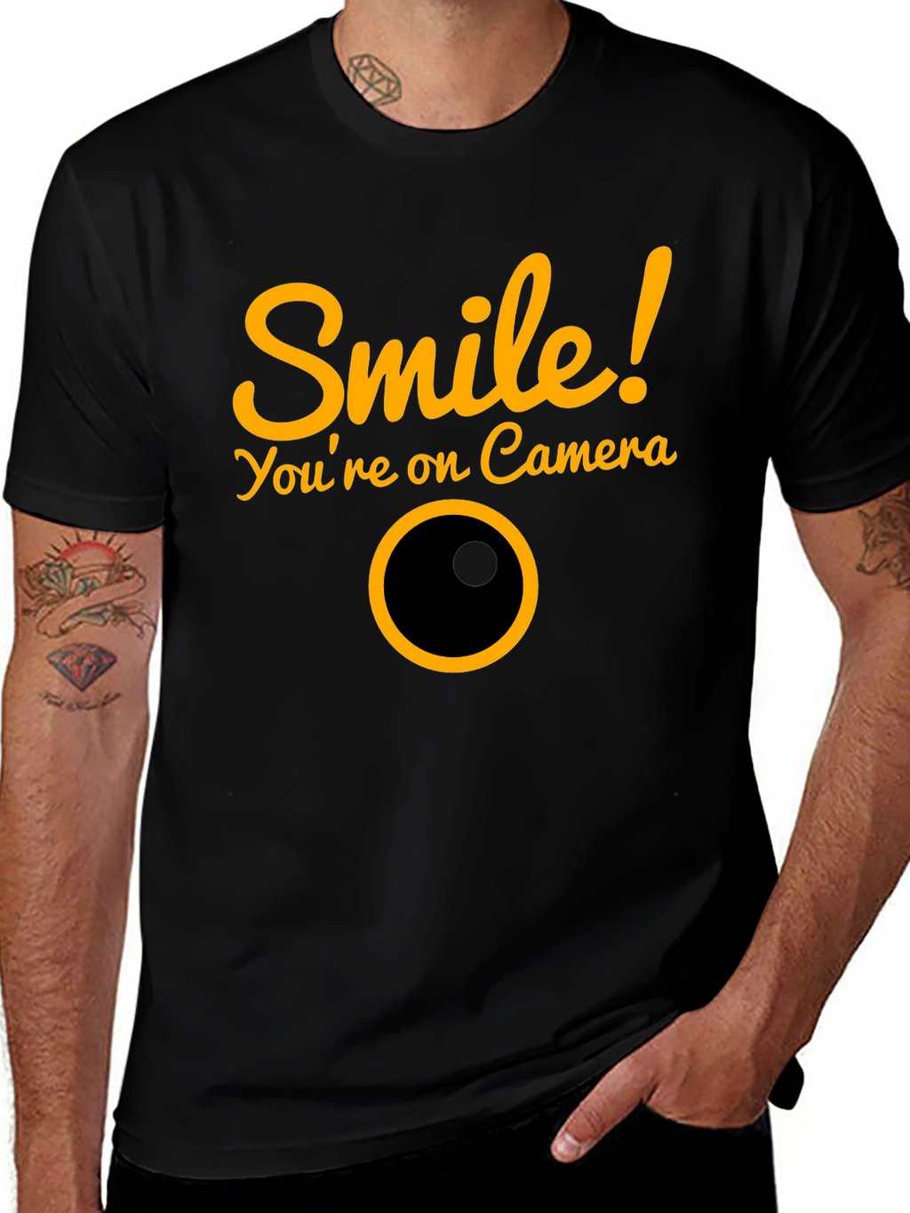 Smile! Youre on Camera Graphic Tee