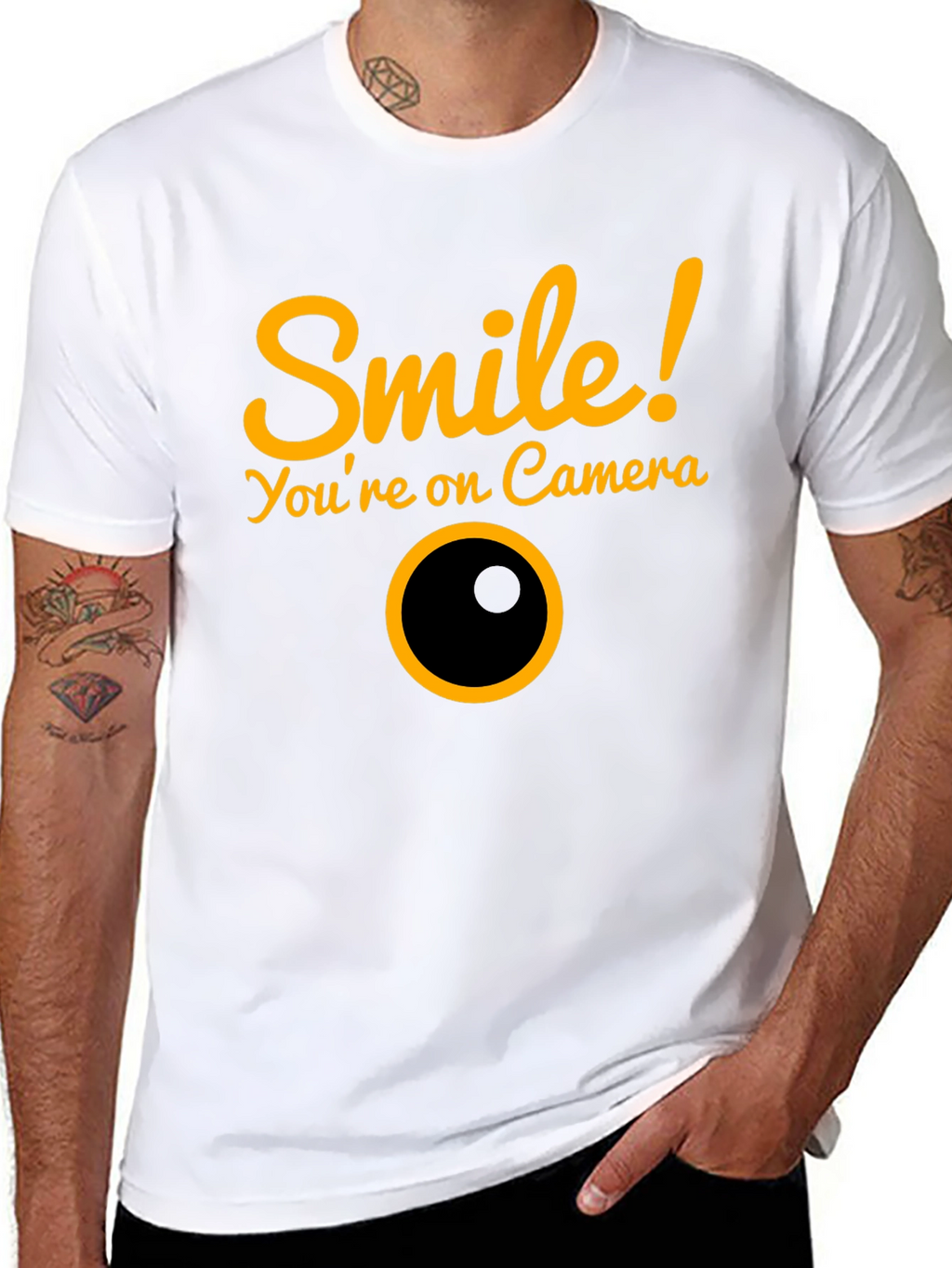Smile! Youre on Camera Graphic Tee