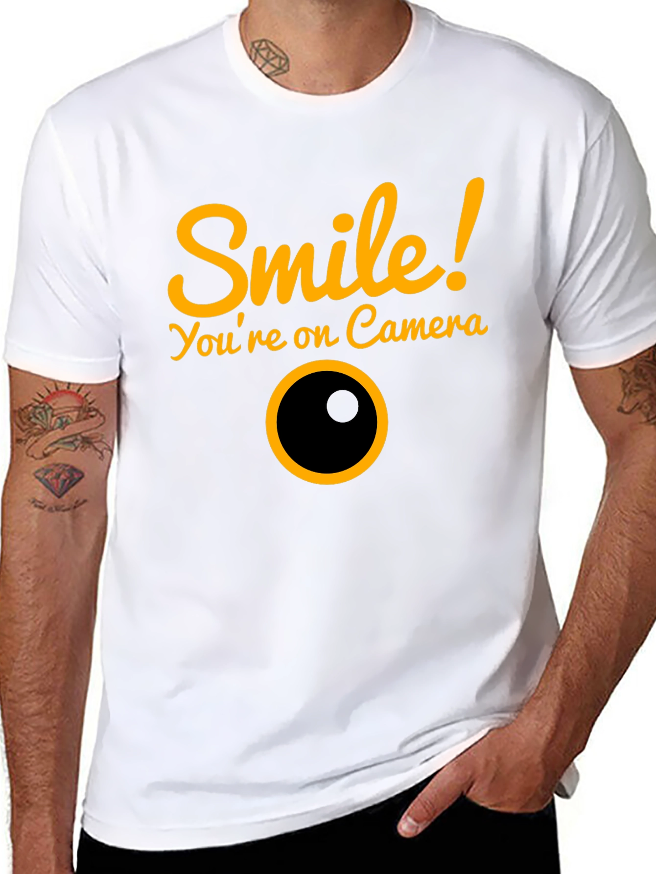 Smile! Youre on Camera Graphic Tee