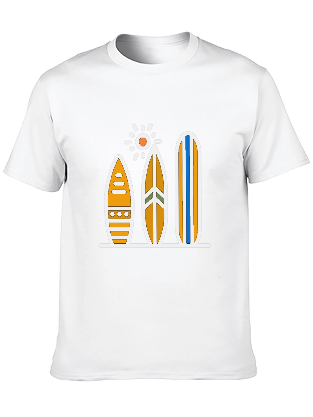 Surfboard Sun Graphic Tee