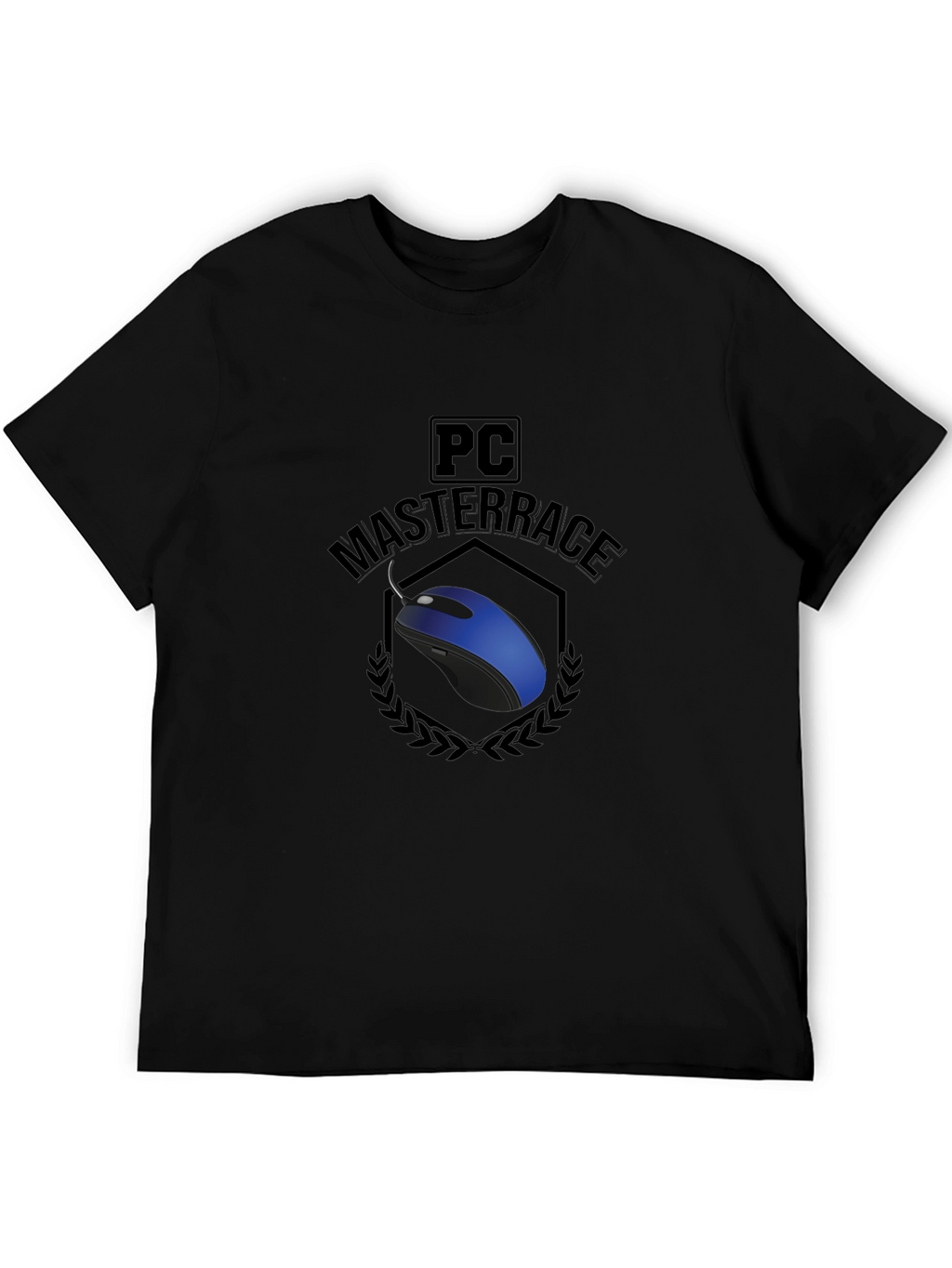 PC Master Race Graphic Tee - Black Cotton T-Shirt
