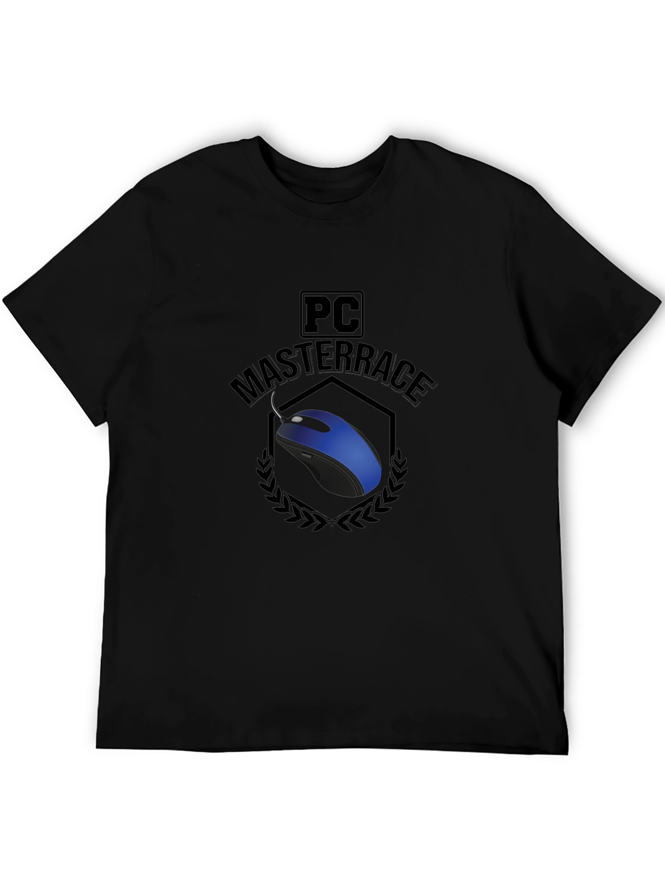 PC Master Race Graphic Tee - Black Cotton T-Shirt