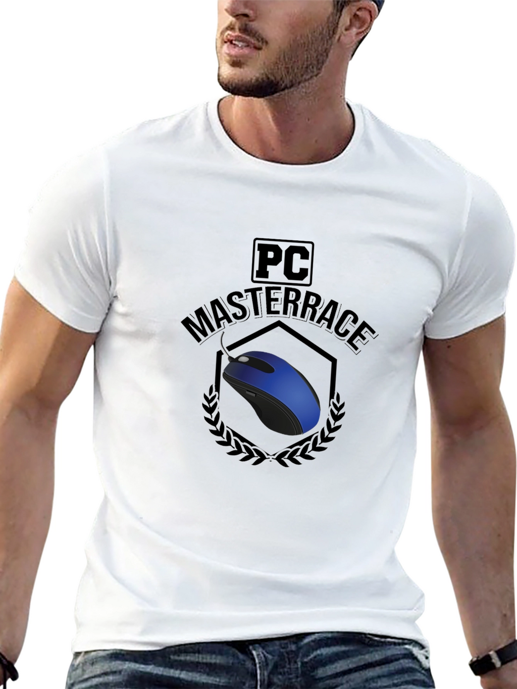 PC Master Race Graphic Tee - Black Cotton T-Shirt