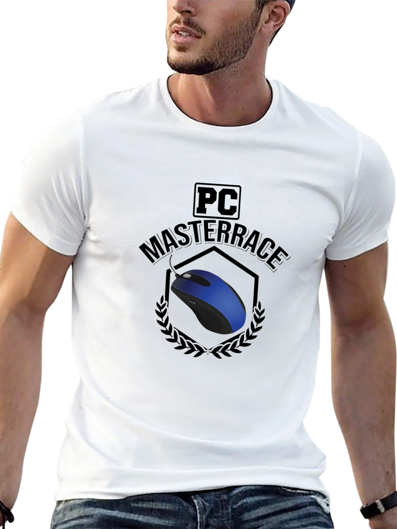 PC Master Race Graphic Tee - Black Cotton T-Shirt
