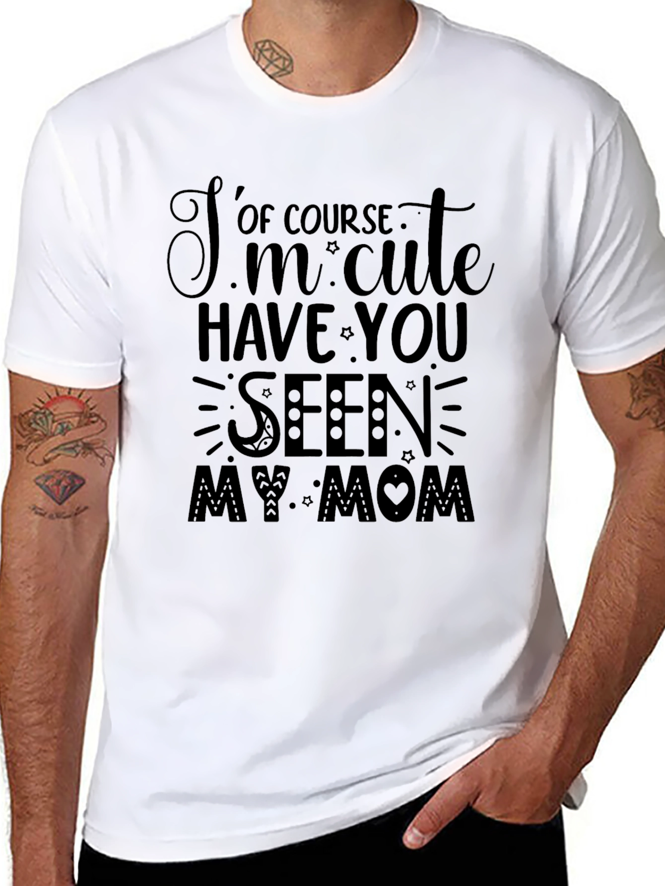 Cute Mom T-Shirt: Of Course Im Cute