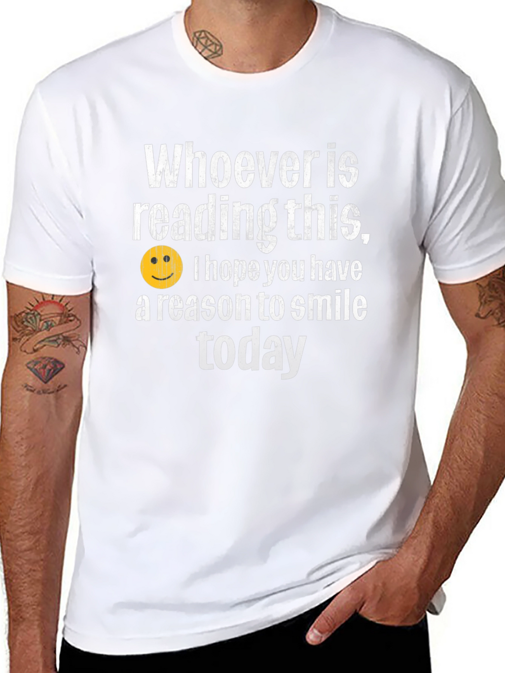 Reason to Smile Graphic Tee - Soft Cotton Blend