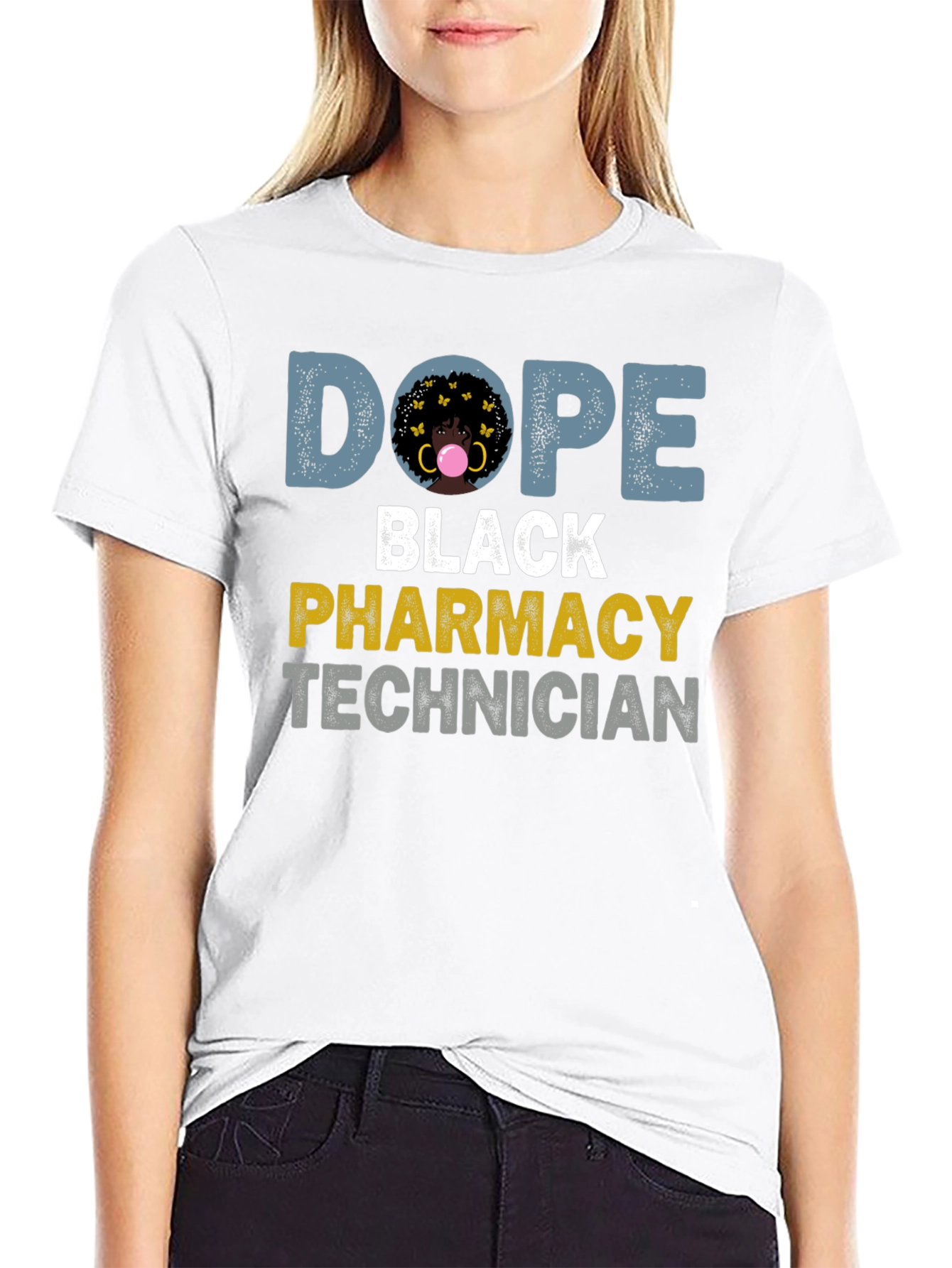 Dope Black Pharmacy Technician T-Shirt