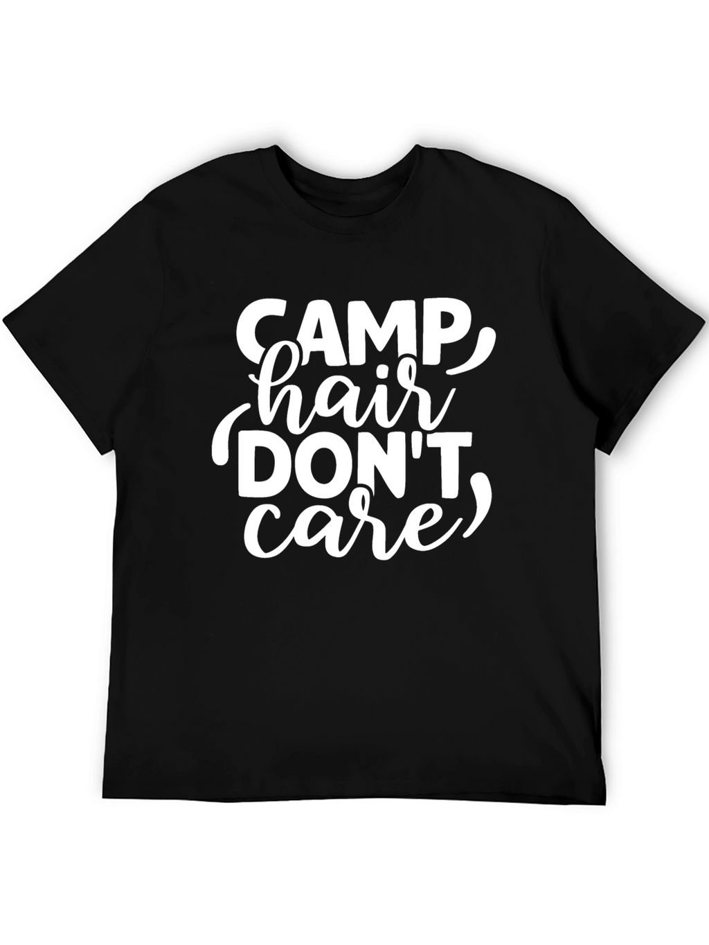 Camp Hair Dont Care Graphic Tee