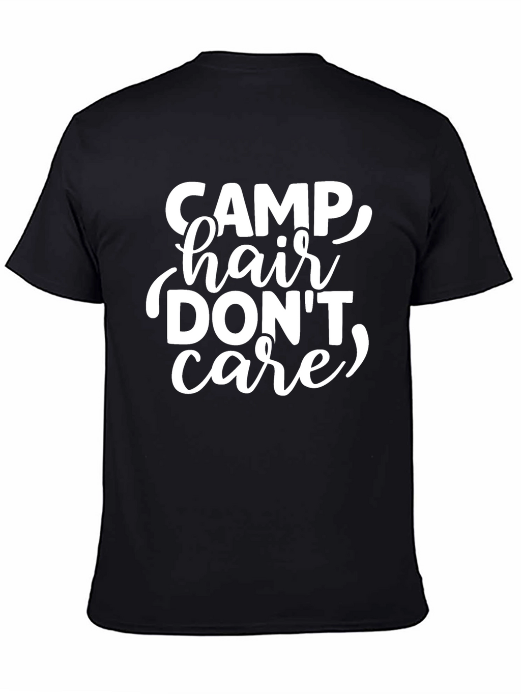 Camp Hair Dont Care Graphic Tee