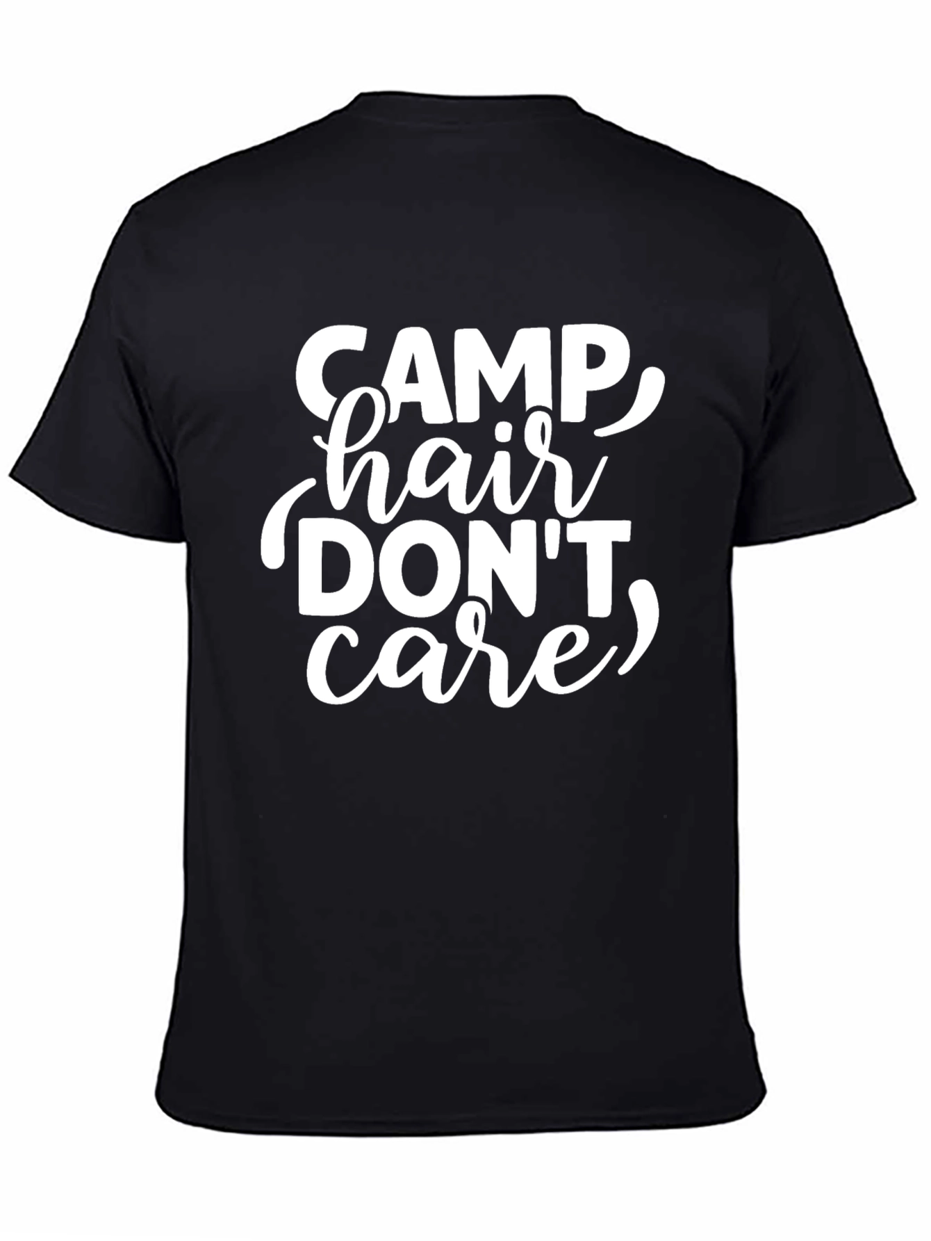Camp Hair Dont Care Graphic Tee