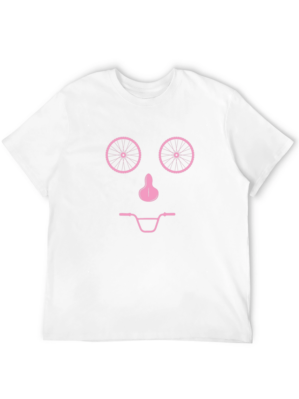 Bike Face Graphic T-Shirt - Black