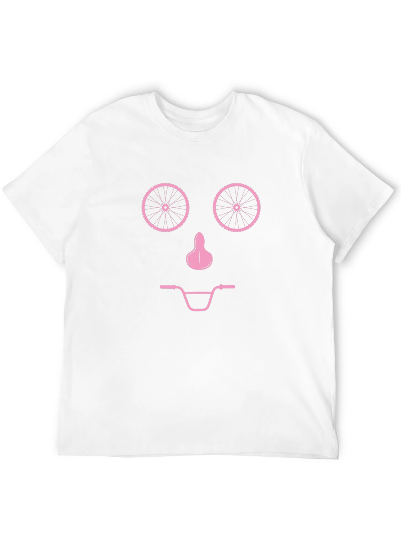 Bike Face Graphic T-Shirt - Black