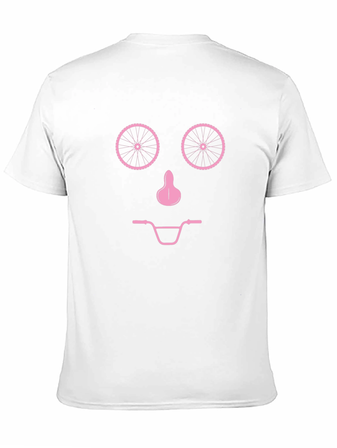 Bike Face Graphic T-Shirt - Black