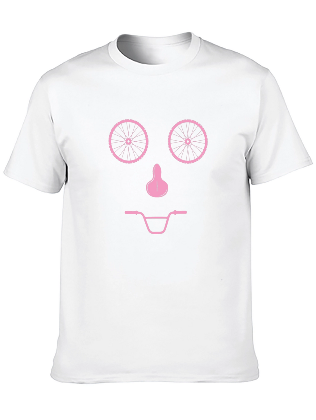 Bike Face Graphic T-Shirt - Black