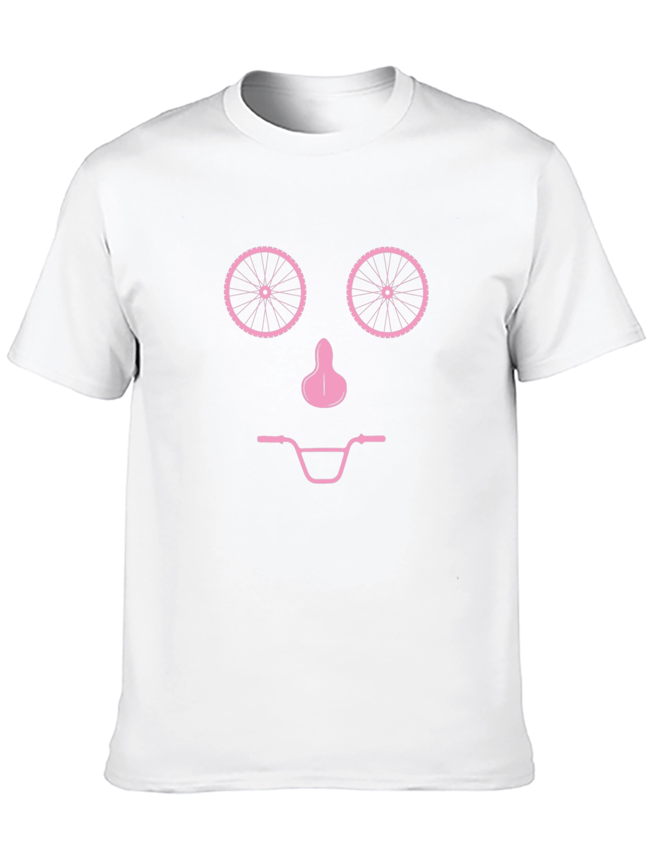Bike Face Graphic T-Shirt - Black