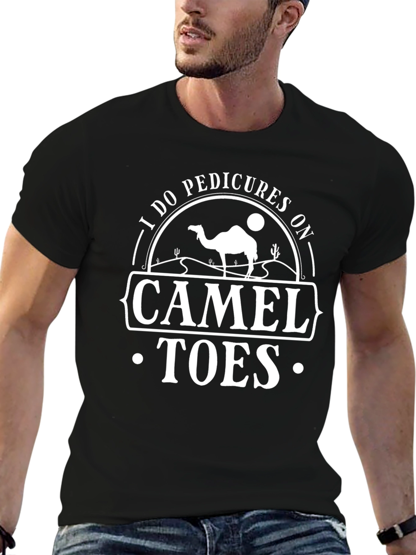 I Do Pedicures On Camel Toes Graphic T-Shirt