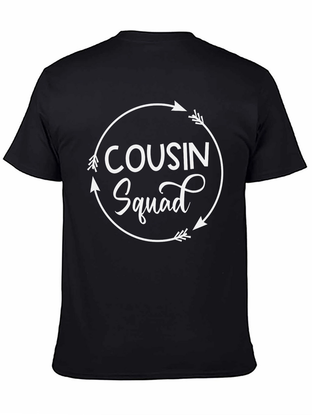 Cousin Squad Arrow Circle T-Shirt