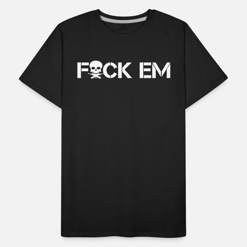 FuCK EM | Skull Cross Machine Guns