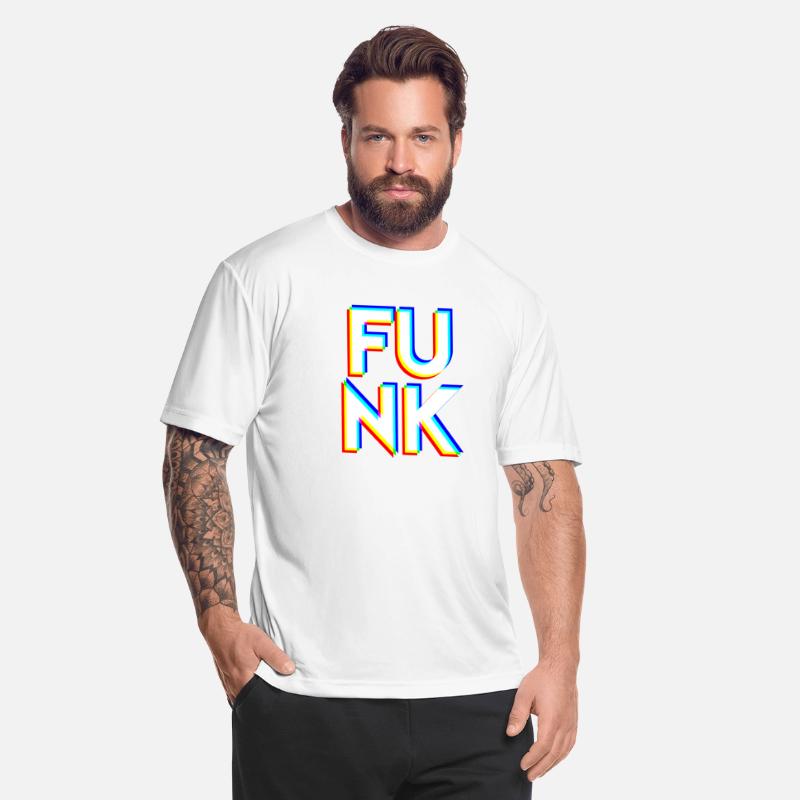 Funk in Big Bold CMYK Letters Be The Meme