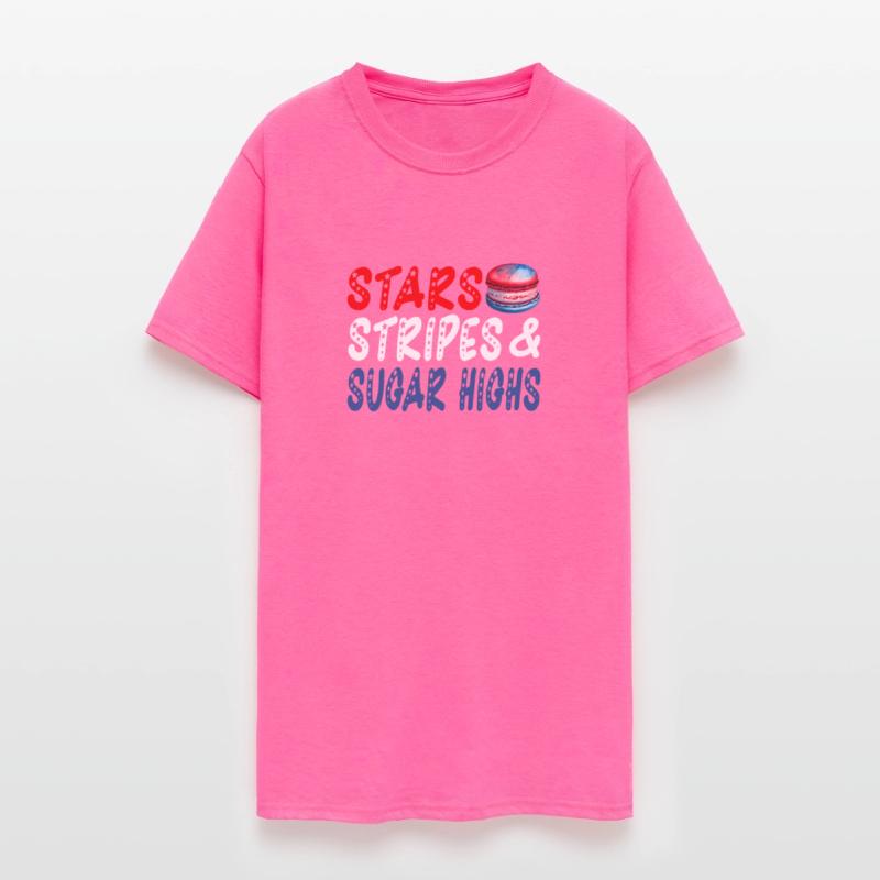 Funny 4th of July - Stars Stripes and Sugar Highs