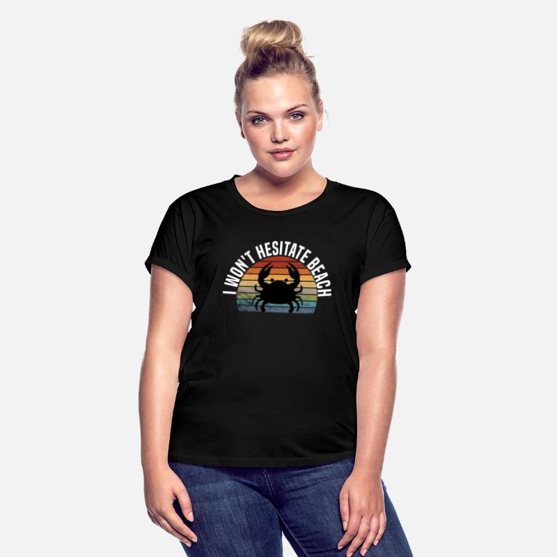 Funny Beach Quote T-Shirt - I Won’t Hesitate Vine