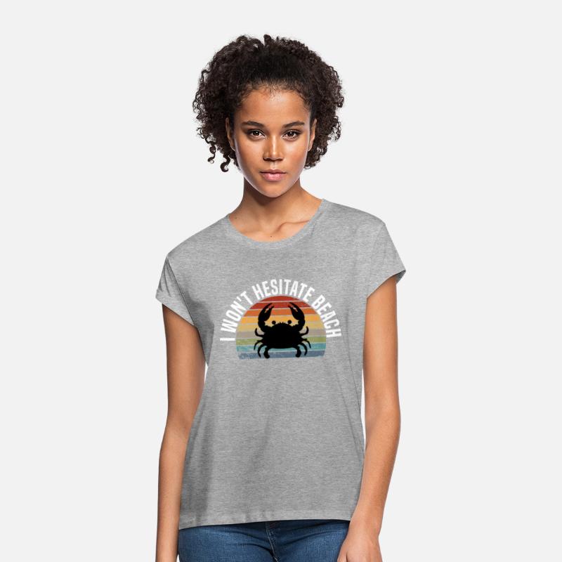 Funny Beach Quote T-Shirt - I Won’t Hesitate Vine