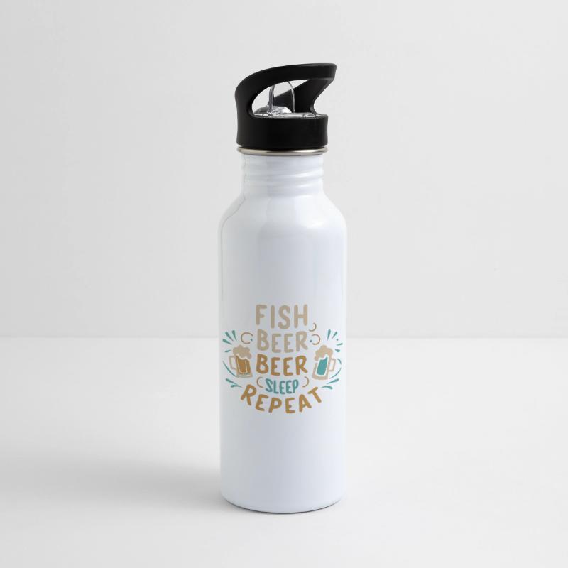 Funny fishing shirt "Fish Beer Sleep Repeat"