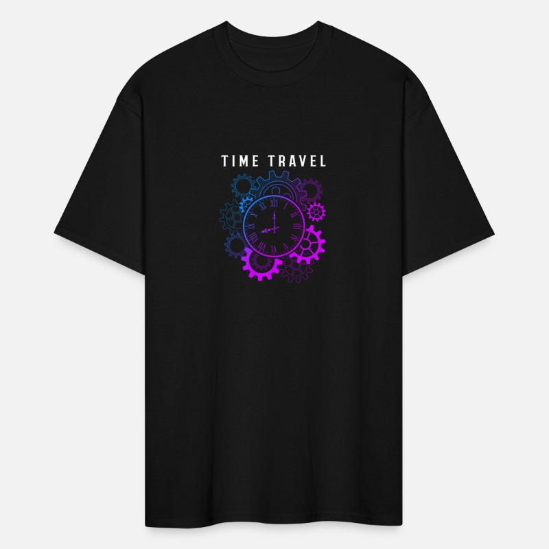 Funny Time Traveler Time Travel Clock