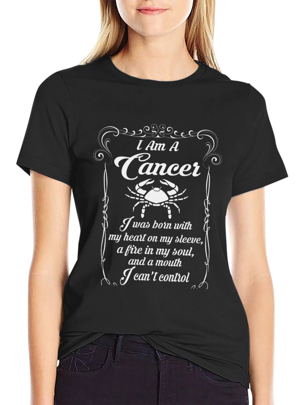 I Am A Cancer Zodiac T-Shirt - Astrology Tee