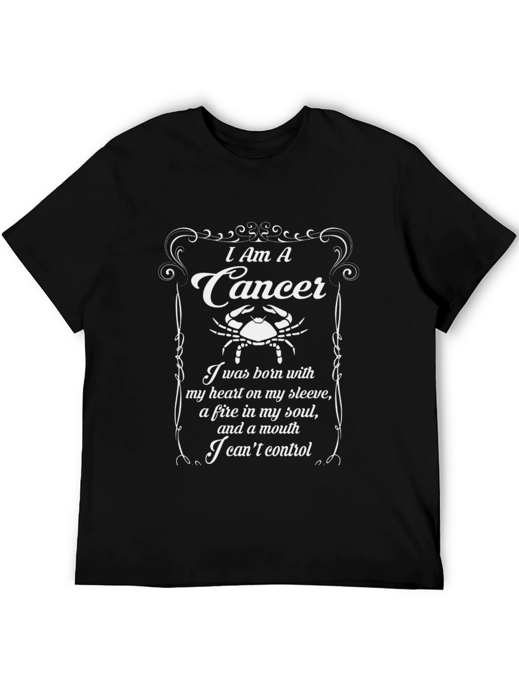I Am A Cancer Zodiac T-Shirt - Astrology Tee