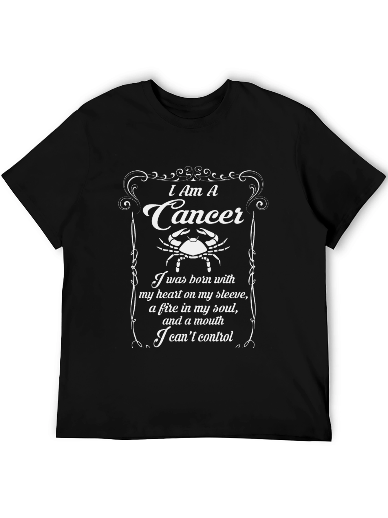 I Am A Cancer Zodiac T-Shirt - Astrology Tee