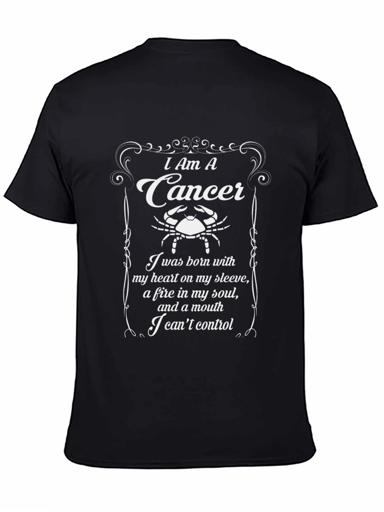 I Am A Cancer Zodiac T-Shirt - Astrology Tee