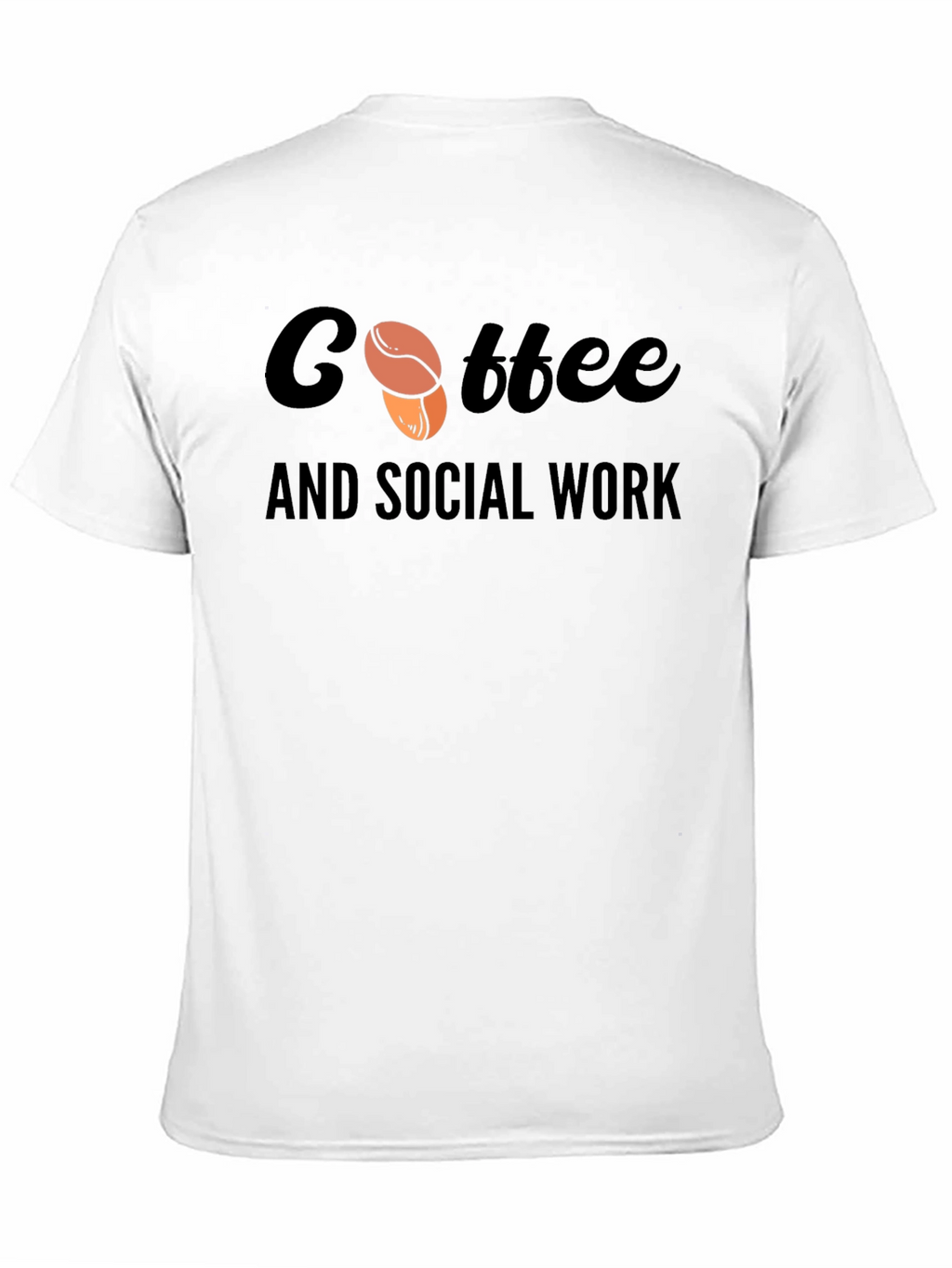 Coffee and Social Work Black T-Shirt