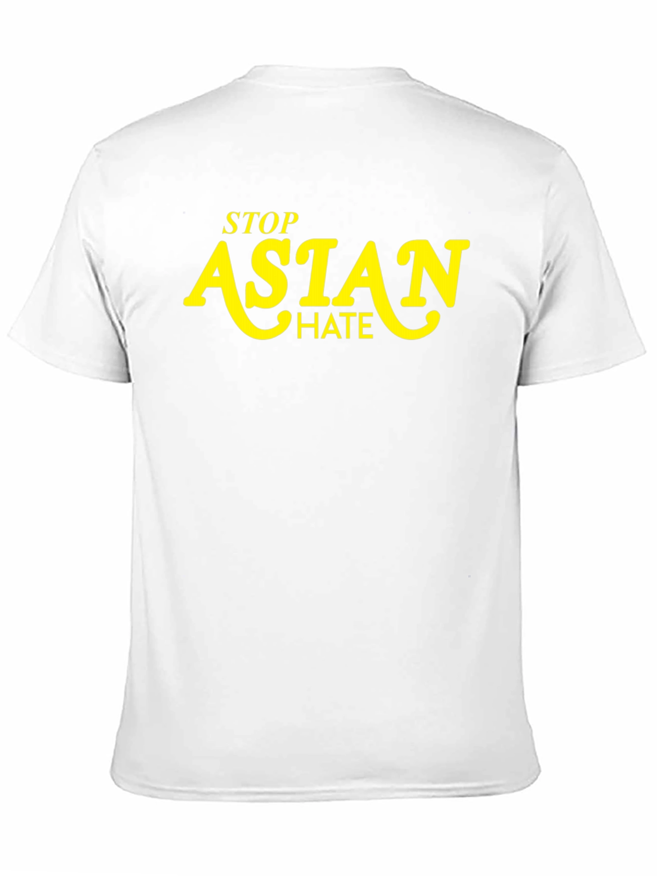 Stop Asian Hate Graphic T-Shirt - Black