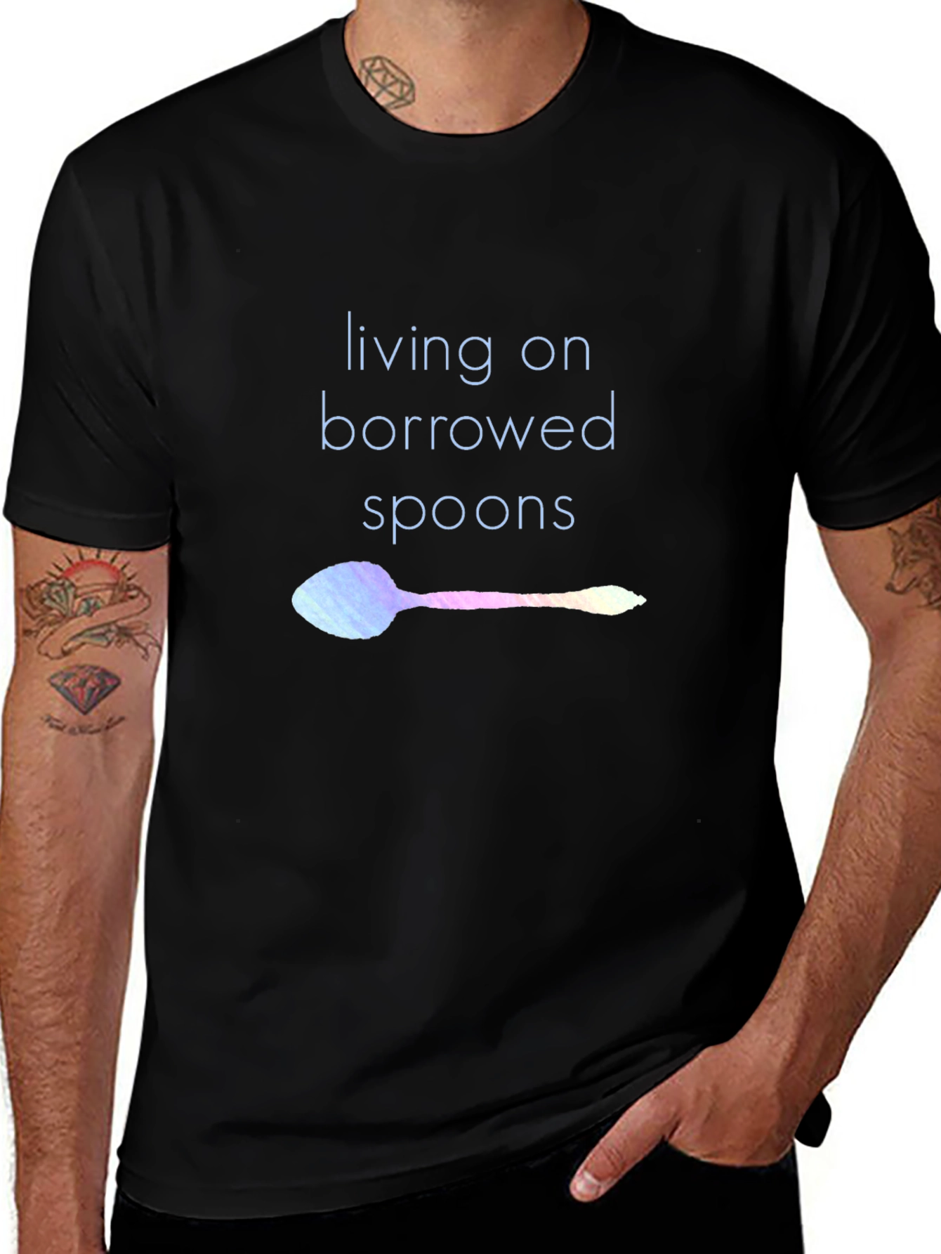 Living on Borrowed Spoons T-Shirt