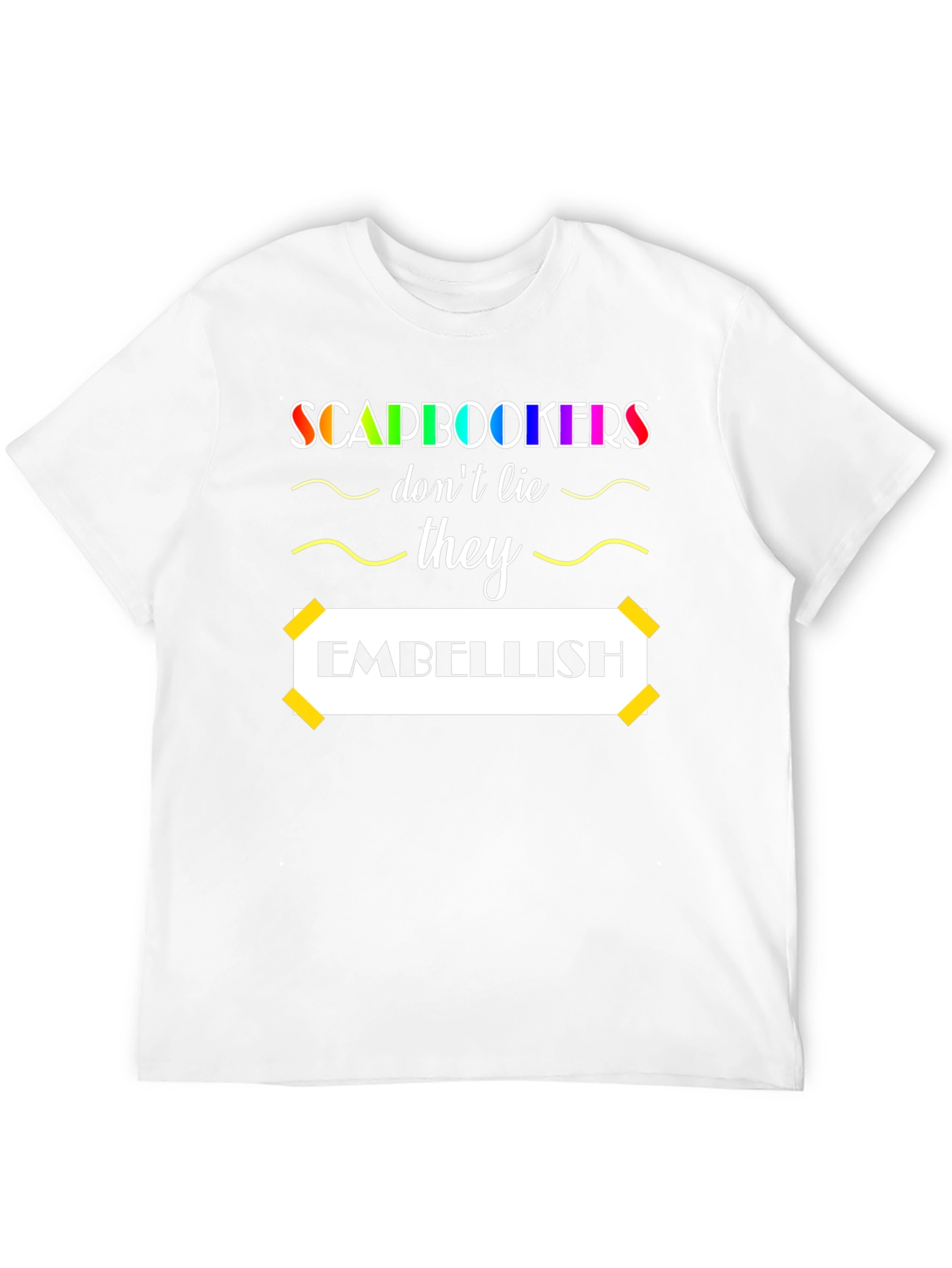 Scrapbookers Embellish Graphic Tee