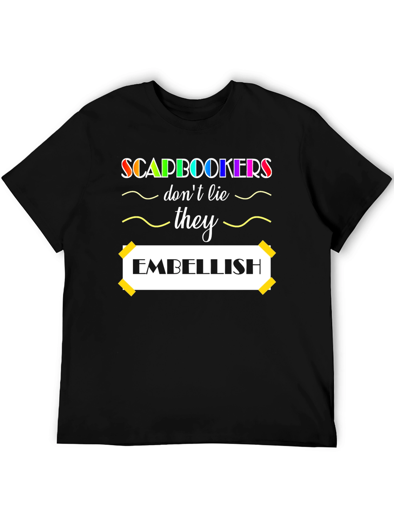 Scrapbookers Embellish Graphic Tee