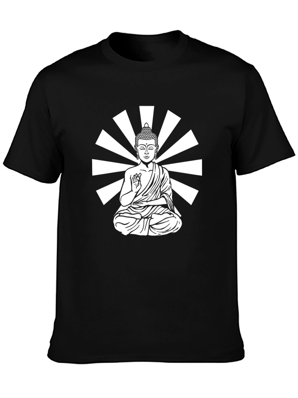 Buddha Graphic Tee - Meditative Style