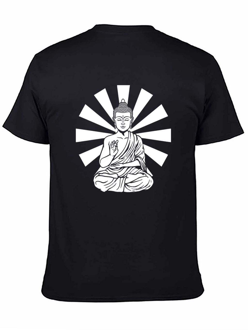 Buddha Graphic Tee - Meditative Style