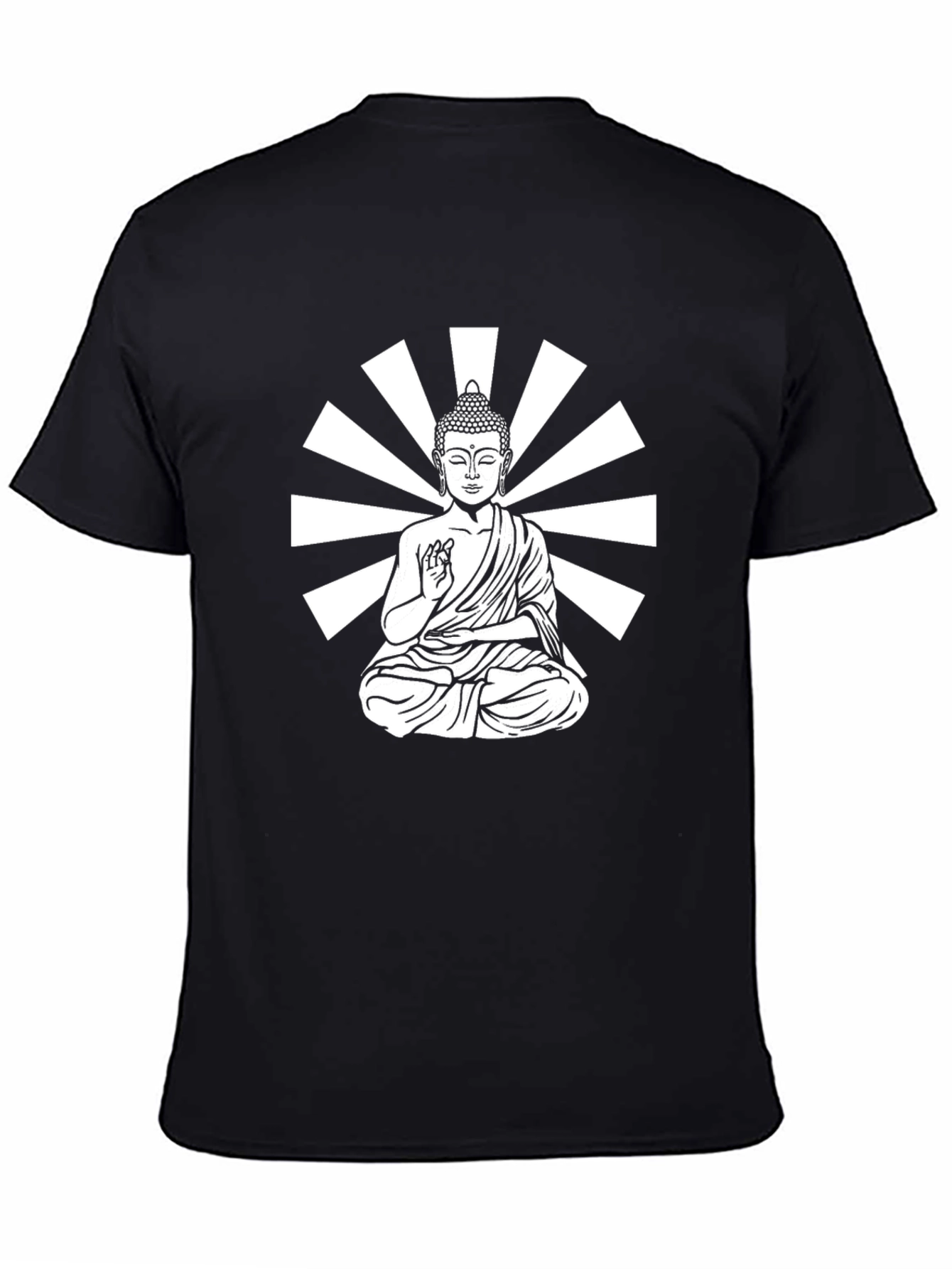 Buddha Graphic Tee - Meditative Style