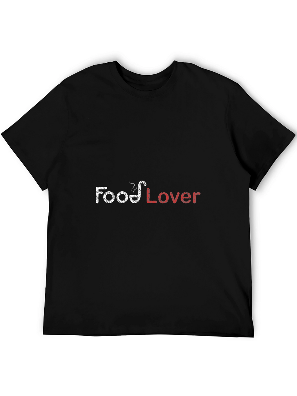 Food Lover Black Graphic T-Shirt